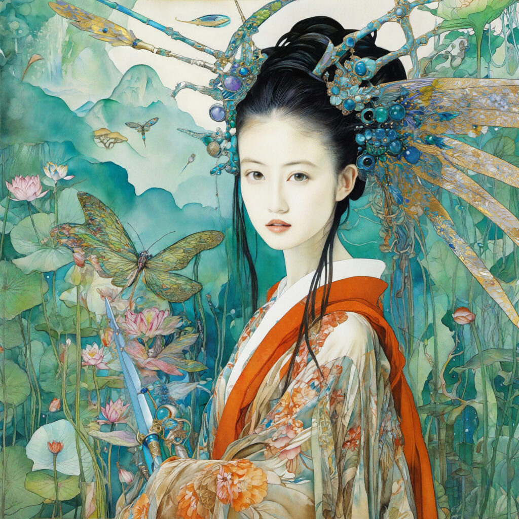 A Botanical Princess in an Alien Wonderland